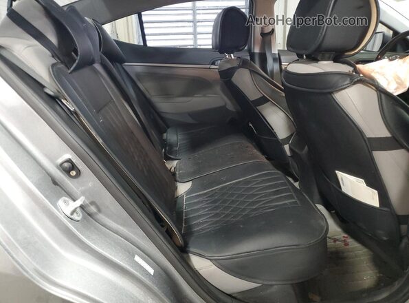 KMHD84LF9JU633376 2018 HYUNDAI ELANTRA Gray Вид задніх сидінь