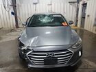 2018 Hyundai Elantra Sel Gray vin: KMHD84LF9JU633376