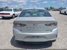 2019 Hyundai Sonata Hybrid Se Серебряный vin: KMHE24L3XKA089324