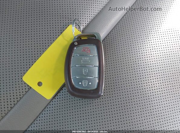 KMHE34L31HA066794 2017 HYUNDAI SONATA HYBRID Серый Вид панели приборов