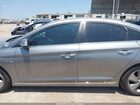 2017 Hyundai Sonata Hybrid Limited Серый vin: KMHE34L31HA066794