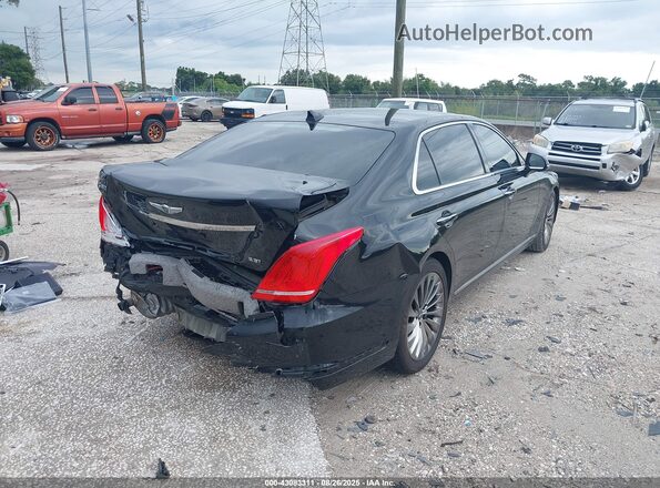 KMHG34JA3HU027732 2017 GENESIS G90 Черный Задняя правая четверть