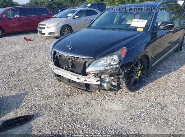 KMHGH4JH9GU101877 2016 HYUNDAI EQUUS Black Vista frontal