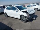 2019 Hyundai Elantra Gt   White vin: KMHH35LE0KU118331