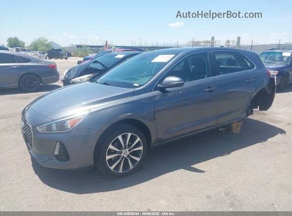 KMHH35LE2KU113793 2019 HYUNDAI ELANTRA GT Gray Przód lewy