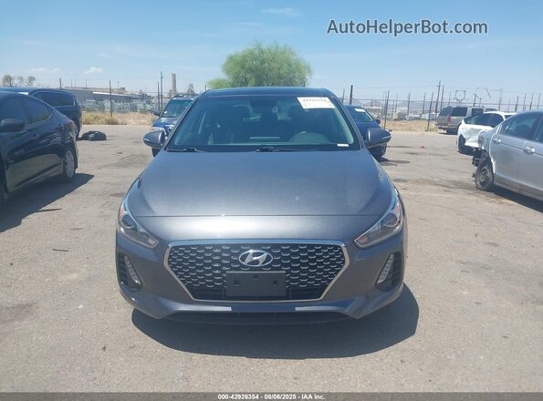 KMHH35LE2KU113793 2019 HYUNDAI ELANTRA GT Gray Widok wnętrza z tyłu