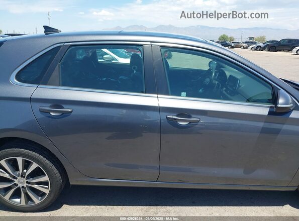 KMHH35LE2KU113793 2019 HYUNDAI ELANTRA GT Gray Widok wnętrza 360 stopni