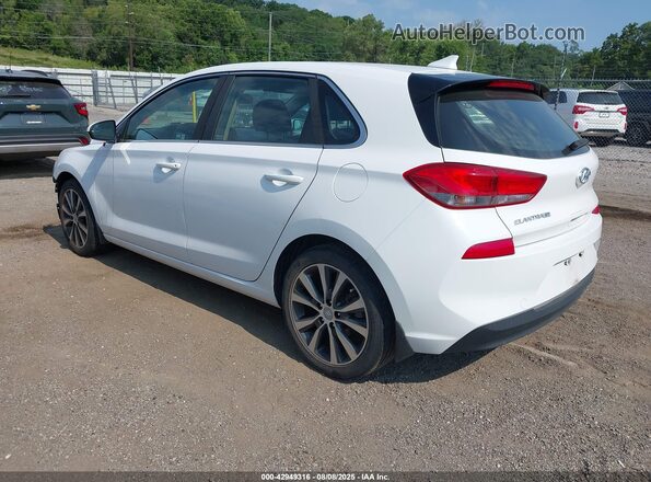 KMHH35LE5JU009796 2018 HYUNDAI ELANTRA GT Белый Задняя левая четверть