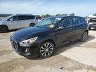 2018 Hyundai Elantra Gt Черный vin: KMHH35LE5JU058237
