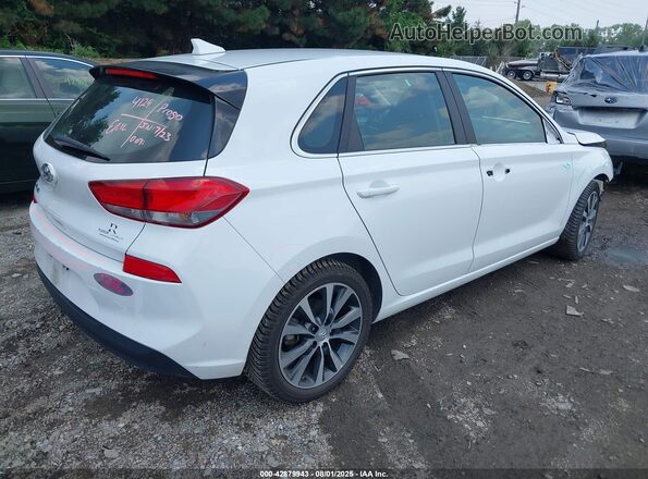 KMHH35LE5KU096729 2019 HYUNDAI ELANTRA GT White Задня права чверть