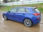 2018 Hyundai Elantra Gt Blue vin: KMHH35LE6JU077881