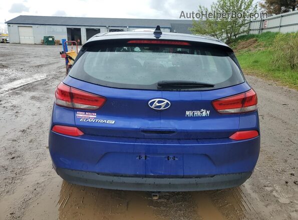 KMHH35LE6JU077881 2018 HYUNDAI ELANTRA Blue Vista trasera