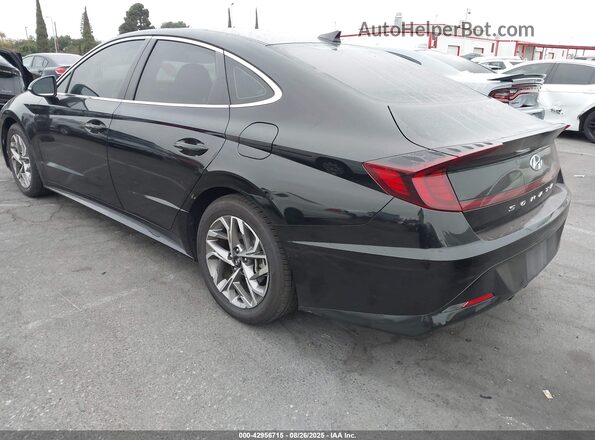 KMHL64JA2MA143523 2021 HYUNDAI SONATA Black Tył lewy