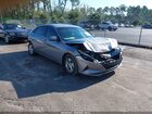 2022 Hyundai Elantra Se Gray vin: KMHLL4AG0NU240118
