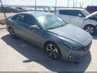 2021 Hyundai Elantra Sel Gray vin: KMHLN4AG5MU129394