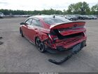 2022 Hyundai Elantra N Line Красный vin: KMHLR4AF2NU231796
