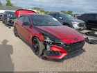 2022 Hyundai Elantra N Line Красный vin: KMHLR4AF2NU231796