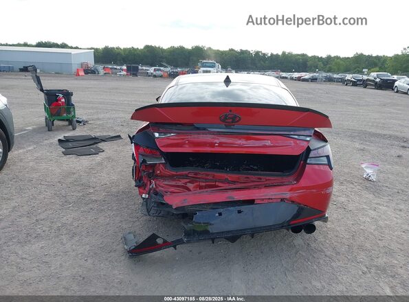 KMHLR4AF2NU231796 2022 HYUNDAI ELANTRA Красный 