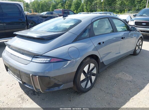 KMHM24AC7RA063255 2024 HYUNDAI IONIQ 6 Gray Rear right