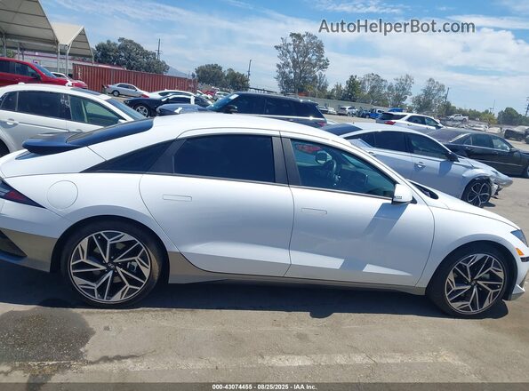 KMHM34AA4RA054444 2024 HYUNDAI IONIQ 6 White Widok wnętrza 360 stopni
