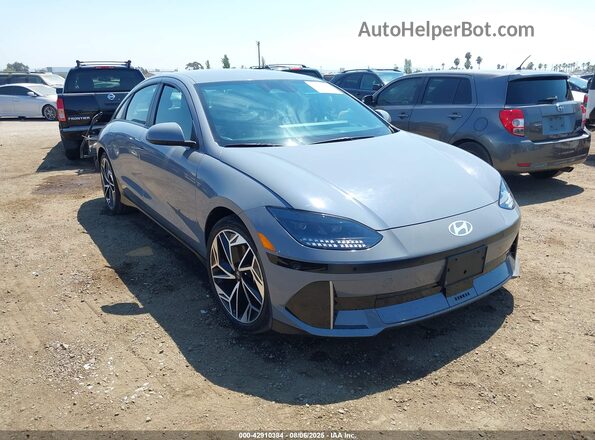 KMHM34AA9PA033358 2023 HYUNDAI IONIQ 6 Gray წინა მარჯვენა