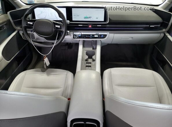 KMHM34AC5PA045637 2023 HYUNDAI IONIQ Серебряный Вид панели приборов