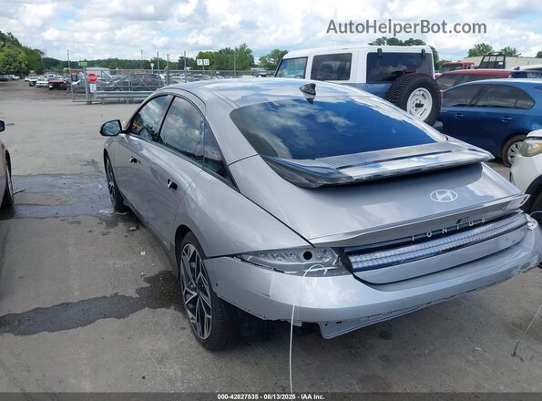 KMHM54AC4PA049110 2023 HYUNDAI IONIQ 6 Silver Հետևի ձախ