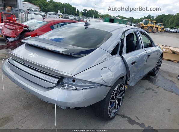 KMHM54AC4PA049110 2023 HYUNDAI IONIQ 6 Silver Հետևի աջ