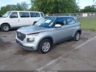 2020 Hyundai Venue Se Silver vin: KMHRB8A32LU044891