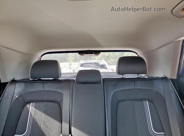 KMHRC8A30PU213079 2023 HYUNDAI VENUE Blue Rear seats view