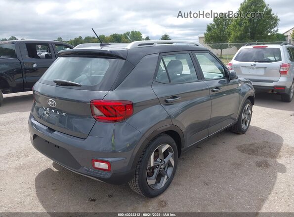 KMHRC8A32PU257701 2023 HYUNDAI VENUE Серый Задняя правая четверть