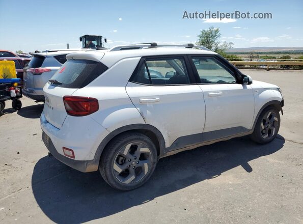 KMHRC8A34MU101851 2021 HYUNDAI VENUE Белый Задняя правая четверть