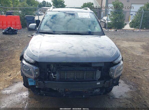 KMHRC8A35LU033512 2020 HYUNDAI VENUE Серый Вид задней части салона