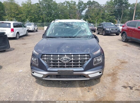 KMHRC8A39MU095173 2021 HYUNDAI VENUE Dark Blue Vista del salpicadero