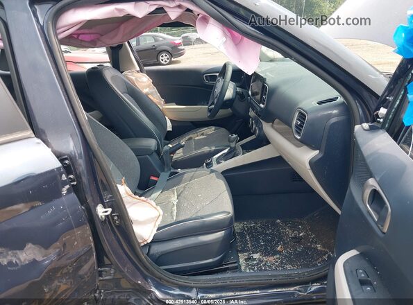 KMHRC8A39MU095173 2021 HYUNDAI VENUE Dark Blue Vista interior delantera