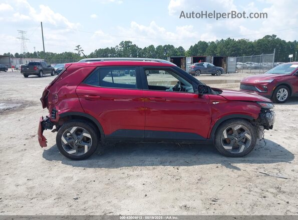KMHRC8A39PU270560 2023 HYUNDAI VENUE Red Սալոնի հետևի տեսք