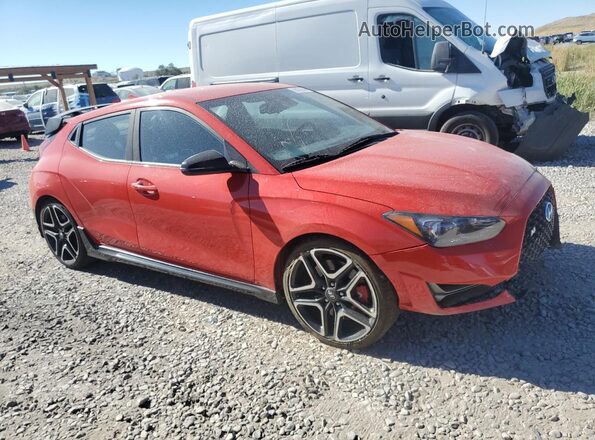 KMHT36AHXMU008774 2021 HYUNDAI VELOSTER Red წინა მარჯვენა