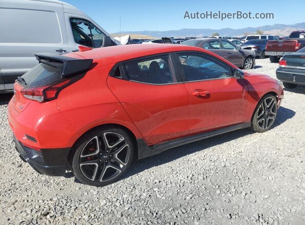 KMHT36AHXMU008774 2021 HYUNDAI VELOSTER Red უკანა მარჯვენა
