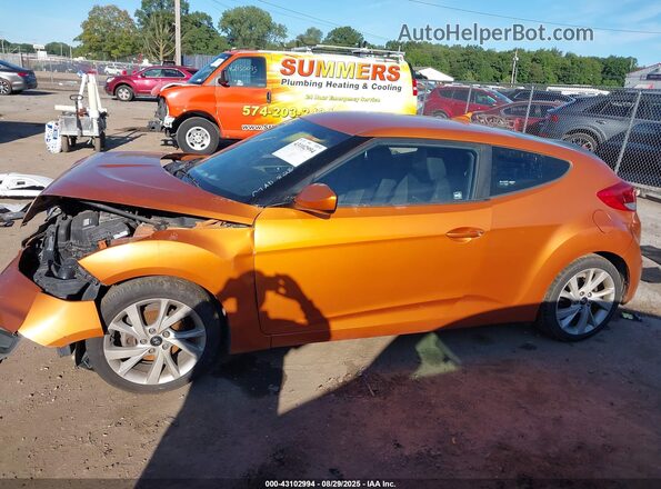 KMHTC6AD7GU260239 2016 HYUNDAI VELOSTER Оранжевый 