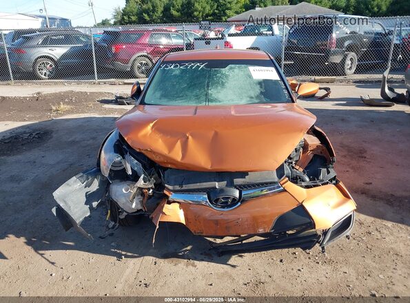KMHTC6AD7GU260239 2016 HYUNDAI VELOSTER Оранжевый Вид задней части салона