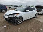 2017 Hyundai Veloster White vin: KMHTC6AD8HU324211