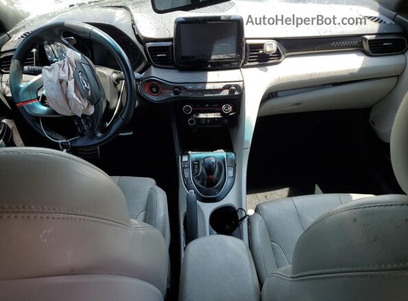 KMHTH6AB1LU022543 2020 HYUNDAI VELOSTER Серебряный Вид панели приборов