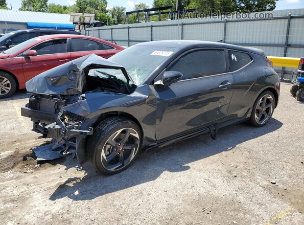 KMHTH6AB1LU022543 2020 HYUNDAI VELOSTER Серебряный Передняя левая четверть
