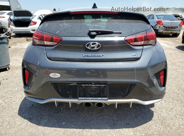 KMHTH6AB1LU022543 2020 HYUNDAI VELOSTER Серебряный Вид сзади
