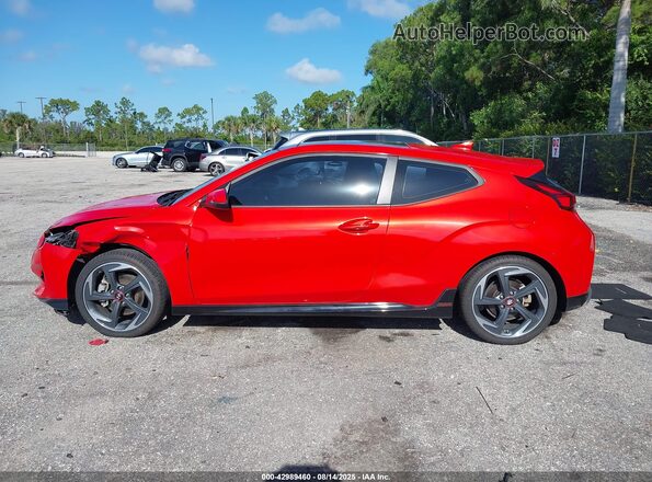 KMHTH6AB5MU032400 2021 HYUNDAI VELOSTER Orange Widok wnętrza 360 stopni