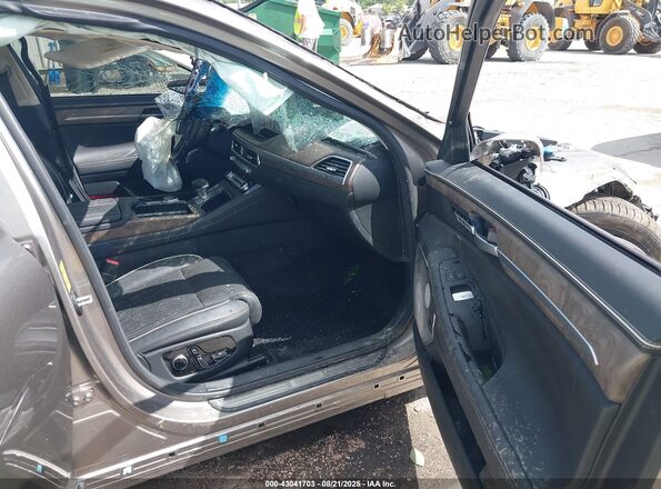 KMTF54PH2MU084773 2021 GENESIS G90 Бежевый Вид салона спереди