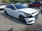 2019 Genesis G80 3.3t Sport White vin: KMTFN4JB4KU306344