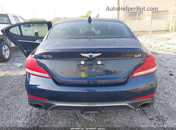 KMTG34LE3KU024830 2019 GENESIS G70 Dark Blue 