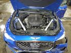 2020 Genesis G70 Prestige Blue vin: KMTG34LEXLU048527