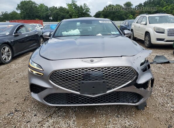 KMTG34SC9RU143105 2024 GENESIS G70 Серебряный Вид спереди